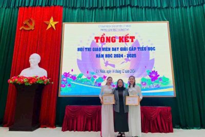 TỔNG KẾT HỘI THI GIÁO VIÊN DẠY GIỎI CẤP TIỂU HỌC NĂM HỌC 2024-2025