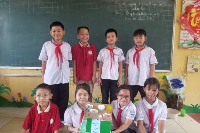 Một số hoạt động Stem của khối lớp 4 Trường Tiểu học Nguyên Lý