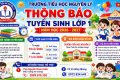THÔNG BÁO TUYỂN SINH LỚP 1 NĂM HỌC 2026-2027