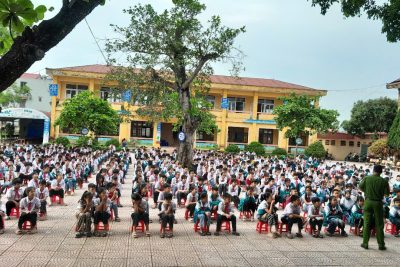 HOẠT ĐỘNG NGOÀI GIỜ: “TUYÊN TRUYỀN PHÒNG CHỐNG ĐUỐI NƯỚC VÀ TAI NẠN THƯƠNG TÍCH TRẺ EM NĂM HỌC 2024-2025”