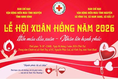 TRƯỜNG TIỂU HỌC NGUYÊN LÝ THAM GIA HIẾN MÁU TÌNH NGUYỆN – LAN TỎA YÊU THƯƠNG, CHIA SẺ SỰ SỐNG