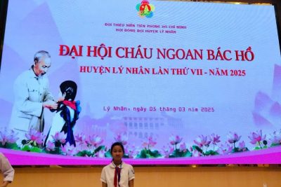 Trường Tiểu học Nguyên Lý tham gia hội đồng Đội huyện Lý Nhân tổ chức Đại hội cháu ngoan Bác Hồ lần thứ VII năm 2025
